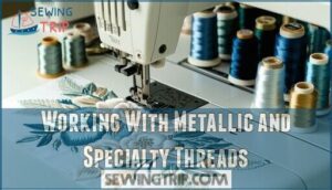 working with metallic and specialty threads