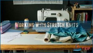 working with stretch knits
