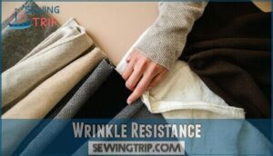 wrinkle resistance