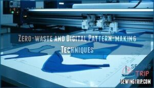 zero-waste and digital pattern-making techniques