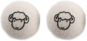 2 Pcs Wool Dryer Balls, B0DYSCGCNV