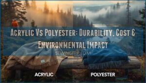 acrylic vs polyester acrylic vs polyester