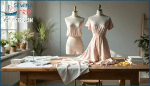 adding ease for comfort and fit