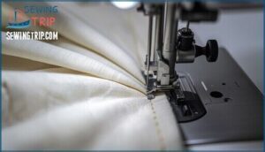 addressing seam puckering
