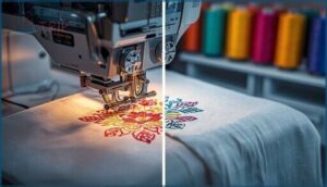 adjusting stitch length and tension