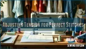 adjusting tension for perfect stitches