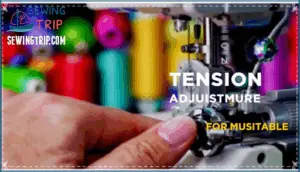 adjusting thread tension