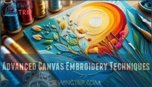 advanced canvas embroidery techniques