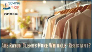 are rayon blends more wrinkle-resistant