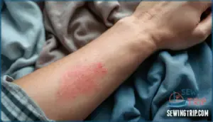 are there health or skin concerns with polyester