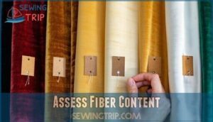 assess fiber content