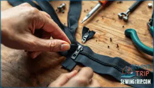 attaching replacement pull tabs correctly