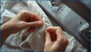 backstitch tying off method backstitch tying off method