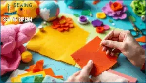 beginner-friendly felt sewing techniques