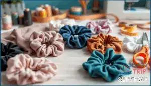 beginner-friendly scrunchie
