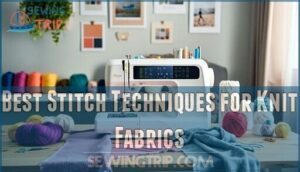 best stitch techniques for knit fabrics