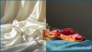 bleaching white vs. colored cotton