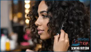 blending and styling for a natural look