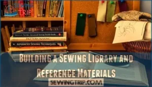building a sewing library and reference materials
