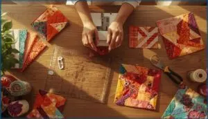 building blocks: piecing and construction