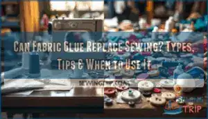 can fabric glue replace sewing