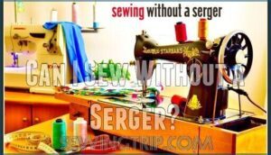 can i sew without a serger