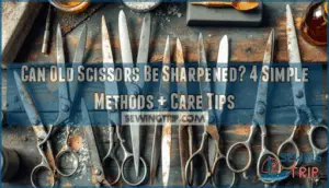 can old scissors be sharpened