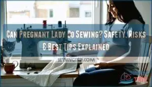 can pregnant lady do sewing