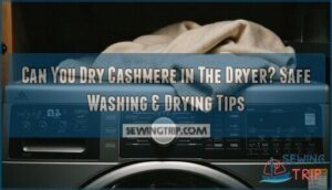 can you dry cashmere in the dryer