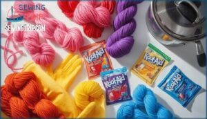 can you dye wool using kool aid