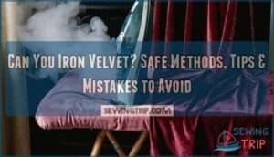 can you iron velvet