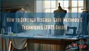 can you stretch viscose how to