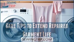 care tips to extend repaired garment life