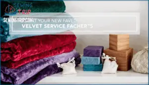 caring for and storing velvet creations
