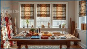 choosing materials and tools for roman shades