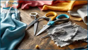 choosing quality fabric shears and seam rippers