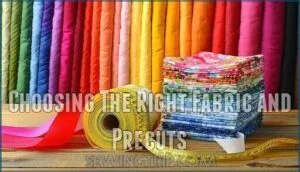 choosing the right fabric and precuts