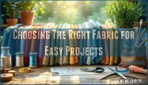 choosing the right fabric for easy projects