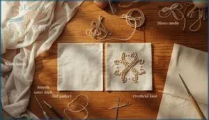 choosing the right knot for each stitch