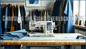 choosing the right overlocker for thick fabric