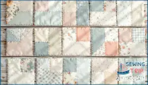 classic nine-patch blocks