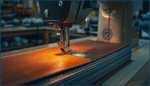 comparison of sewing multiple fabric layers