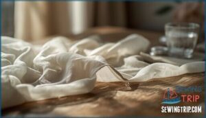 conducting a fabric test