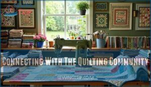 connecting with the quilting community