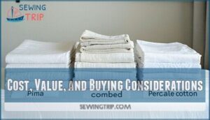cost, value, and buying considerations