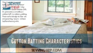 cotton batting characteristics