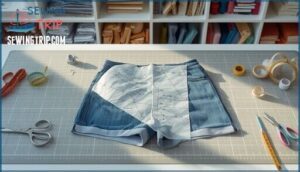 create and adjust your shorts pattern