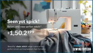 creating a balanced chain stitch