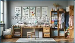 creating a comfortable and ergonomic workspace