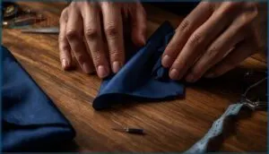 creating neat, mitered corners creating neat, mitered corners